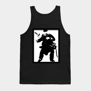 Kungfu master legend black white design Tank Top